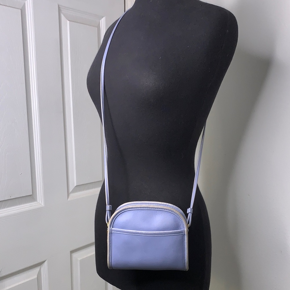 COACH VNTG PERIWINKLE COLOR Crossbody  ABBY Bag#9017